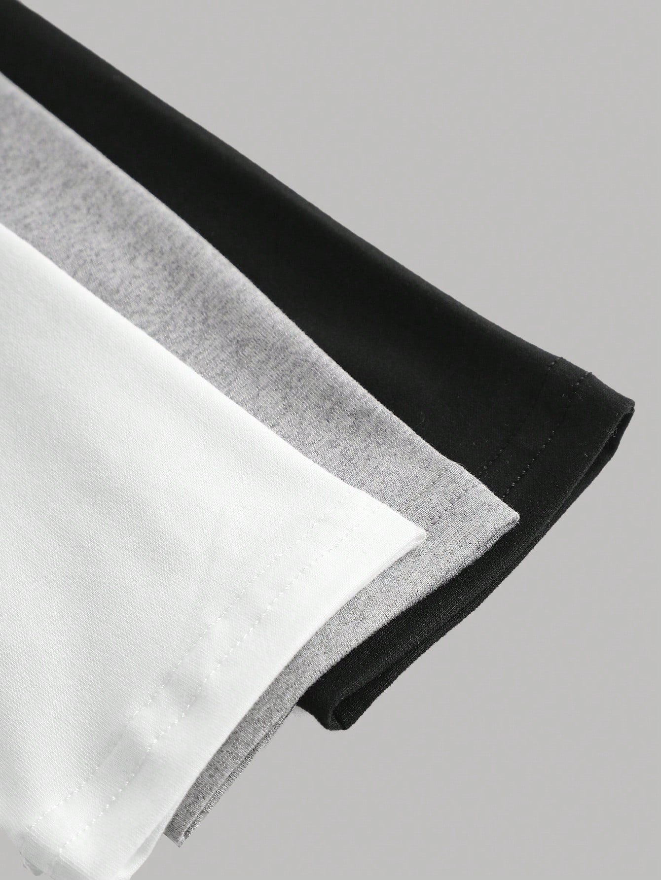 Girlism بلوزات بياقة مرتفعة مضلعة مكونة من 3 قطع م...