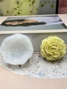 1 Stück Silikonform, kreative Blumenform Silikonform für DIY Weihnachten als Geschenkidee