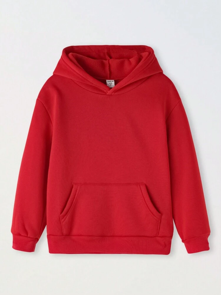 Tween Girls' Kangaroo Pocket Warm Sweatshirt