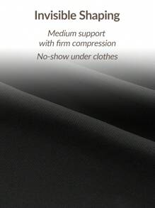 SHAPORA Plus Size Shaping Mid-Waisted Shapewear Brief Bottom Body Shaper Butt Lifter-Tummy Waist Control - Black - View 10