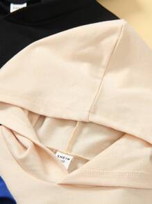 SHEIN 4pcs Young Boy Casual Solid Color Sweatshirt - Multicolor - View 7