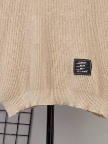 SHEIN Jersey informal para niños adolescentes, en negro, blanco y gris, adecuado para otoño, invierno, mantenerse abrigado, uso universitario, en casa, uso diario, deportes, fiestas de cumpleaños, básico y versátil, sencillo y esponjoso.