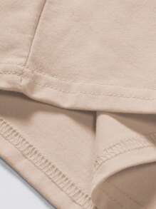 Manfinity Homme Men's Geometric Print Short Sleeve Casual Commuting Polo Shirt - Apricot - View 5