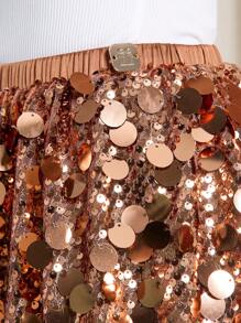 AiiRZ Rave 亮片泡泡迷你裙