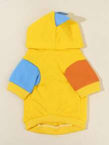 PETSIN 1 chiếc áo hoodie cosplay khủng long màu vàng và tương phản, đồ dùng cho mèo - Nhiều màu - Xem 5