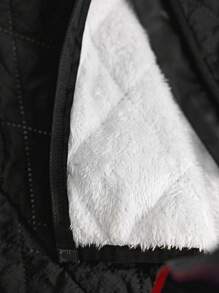 Cozy Pixies 3 件套男婴圆领长袖套头连帽衫、厚背心和休闲长裤套装 - 黑色 - 查看 11