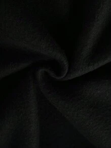 Tween Boys Star Patched Zipper Up Jacket, Autumn/Winter - Black - View 4