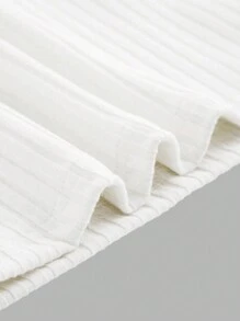 Teenage Girls Elegant Off The Shoulder Flared Sleeve Crop T-Shirt Top , Suitable For Spring And Autumn