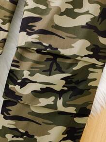 Tween Girl NOVA Store 休闲针织长袖上衣和迷彩慢跑裤两件套 - 彩色 - 查看 3