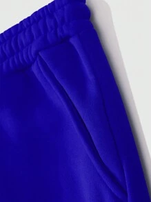 PAVTROS Manfinity Streetrush Men's Dark Street Graffiti Print Sweatpants - Multicolor - View 4