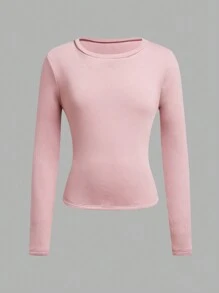 SHEIN 2 件 Tween 女童厚紧身裤和弹力 T 恤套装，户外运动、徒步旅行、露营、体育课运动服，多种颜色