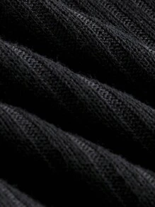 CovetEZ 大码女式高弹力褶饰抹胸短款上衣