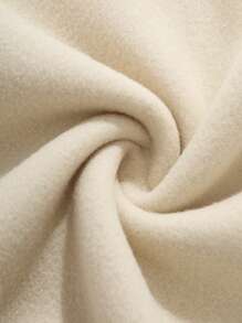 INAWLY 圣诞快乐雪人和姜饼人热饮印花女士长袖圆领休闲运动衫，适合秋冬季 - 杏色 - 查看 4