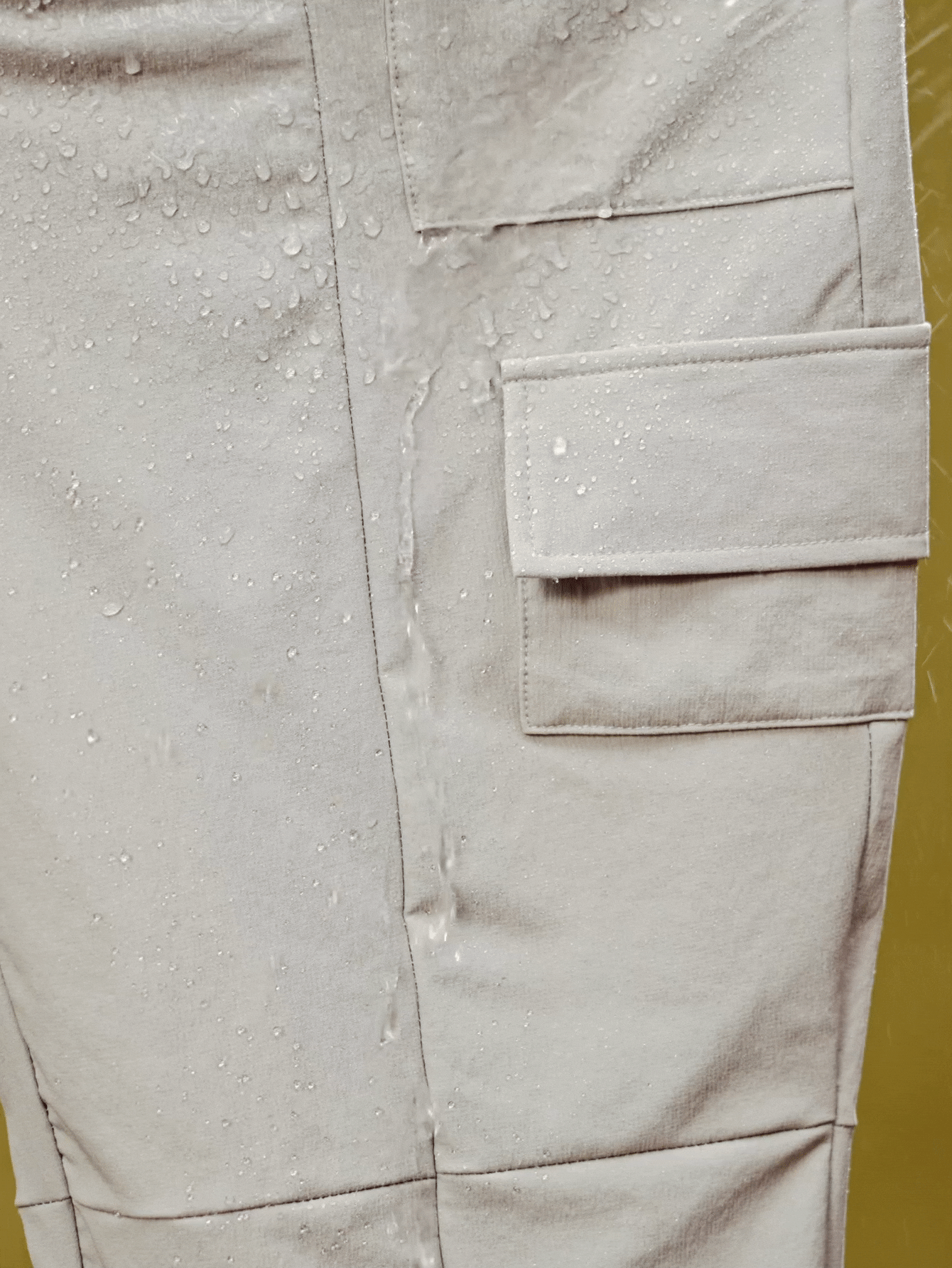 In My Nature 女士户外露营徒步城市通勤无氟防水裤，秋冬 - 灰色 - 查看 2