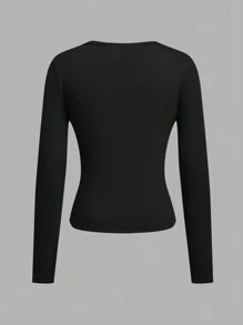 SHEIN 2 件 Tween 女童厚紧身裤和弹力 T 恤套装，户外运动、徒步旅行、露营、体育课运动服，多种颜色