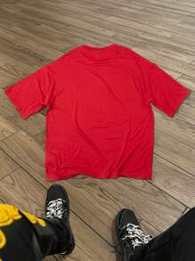 Manfinity EMRG Graphic Print Casual Crew Neck Short Sleeve T-Shirt