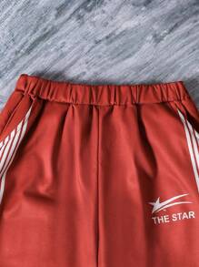 SHEIN Explorewe Teens/Teen Boy Casual Splash Ink Printed Pants