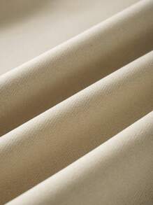 SHEIN 青少年男童压纹休闲套头卫衣 - 杏色 - 查看 5