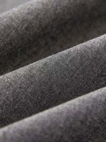 1 Stück Jacquard Premium dunkelgrauer Kissenbezug für Jungen und Mädchen, Schüler, Schlafsaal Dekoration, Anti-Pilling, Größe Twin/Voll/Queen/King