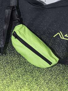 男孩渐变色连帽运动衫，配斜挎包，儿童青少年圣诞服装，包括运动衫、裤子、圣诞礼物、夹克