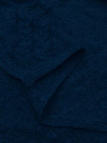 EMERY ROSE Plus Size Women Solid Color Turtleneck Batwing Sleeve Casual Sweater For Autumn And Winter Knit Pullover Fall - Royal Blue - View 4