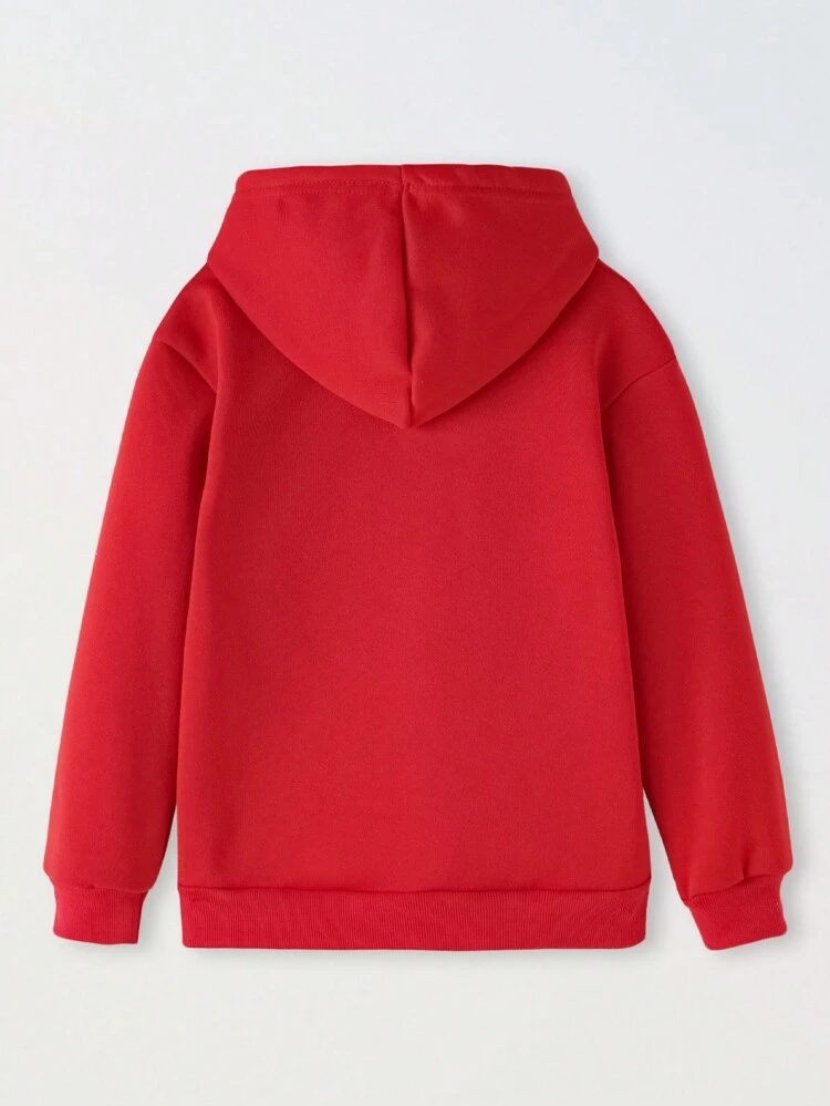 Tween Girls' Kangaroo Pocket Warm Sweatshirt