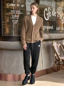 Manfinity VCAY Men's Fashionable Casual Daily Knit Sweater Design