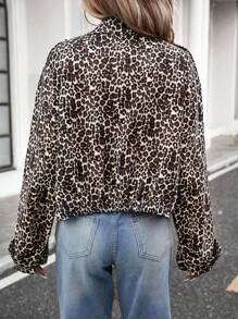 SHEIN LUNE 2024 Autumn/Winter New Women's Fringe Western Country Style Jacket - Rust Brown - View 2