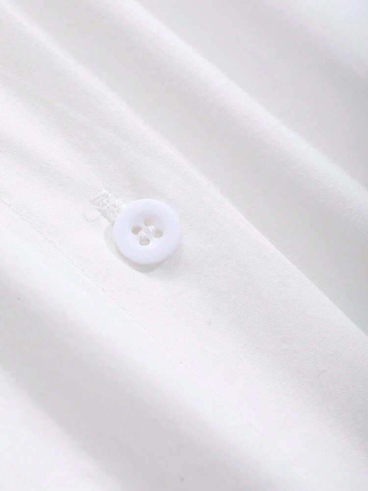 Women's Turn-Down Collar Loose Hem Drawstring Jacket Long Sleeve Top