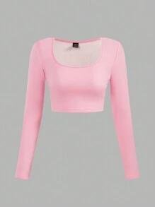 Muchica 3 件套多色保暖内衬基本款修身针织长袖 T 恤女款秋冬款 - 彩色 - 查看 10