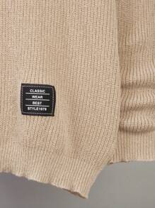 SHEIN Jersey informal para niños adolescentes, en negro, blanco y gris, adecuado para otoño, invierno, mantenerse abrigado, uso universitario, en casa, uso diario, deportes, fiestas de cumpleaños, básico y versátil, sencillo y esponjoso.