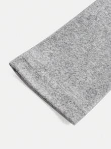 Vestido tubo casual para adolescentes, vestido de manga larga elegante que combina con todo, versátil para la escuela, las vacaciones y las salidas