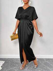 SOLERSUN Cocktail Dress,Winter Outfits,Prom Dress,Wedding Women Dresses,Oacnelorette, Glossy Fabric, Autumn Outdoor Clothing, Halloween Dress, Christmas, Winter Dress,Homecoming Dresses,Work Women,Concert Women Outfit ,OacneloretteOUtftS,Business Casual Women,Tall Women Maxi Satin Women Outfit Halloween Festivals Sexy And Elegant