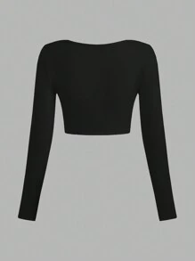 Muchica 3 件套多色保暖内衬基本款修身针织长袖 T 恤女款秋冬款 - 彩色 - 查看 9