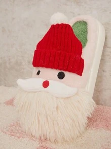 SHUZIA 女士可爱羊羔绒毛绒假日拖鞋 - 彩色 - 查看 2