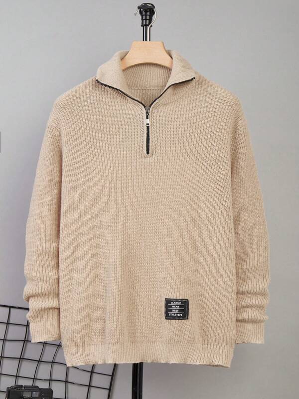 SHEIN Jersey informal para niños adolescentes, en negro, blanco y gris, adecuado para otoño, invierno, mantenerse abrigado, uso universitario, en casa, uso diario, deportes, fiestas de cumpleaños, básico y versátil, sencillo y esponjoso.