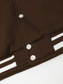 Manfinity LEGND Áo khoác dáng rộng in chữ và khối màu cho nam - Nhiều màu - Xem 4