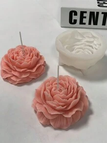 1 Stück Silikonform, kreative Blumenform Silikonform für DIY Weihnachten als Geschenkidee