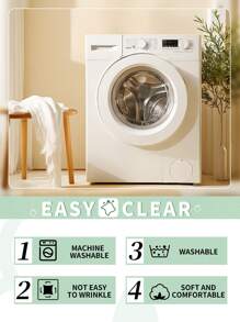 1pc Fitted Sheet, Bedding, Bed Cover, Fitted Sheet, Mattress Protector, Solid Color Fitted Sheet, Comfortable & Warm Mattress Pad, Minimalist Style Home Textile, Soft Anti-Pilling Bed Cover, Skin-Friendly Fitted Sheet, Excluding Pillow And Pillowcase, Home Decor - Pink - View 9