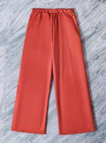 SHEIN Explorewe Teens/Teen Boy Casual Splash Ink Printed Pants