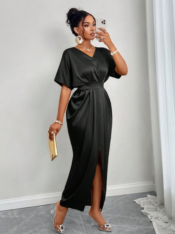 SOLERSUN Cocktail Dress,Winter Outfits,Prom Dress,Wedding Women Dresses,Oacnelorette, Glossy Fabric, Autumn Outdoor Clothing, Halloween Dress, Christmas, Winter Dress,Homecoming Dresses,Work Women,Concert Women Outfit ,OacneloretteOUtftS,Business Casual Women,Tall Women Maxi Satin Women Outfit Halloween Festivals Sexy And Elegant