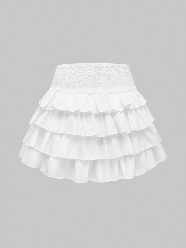 【Sinoon】★韓国人気★ Frill Layered Skirt ★ 2 COLOR Sinoon】☆韓国人気☆ Frill Layered Skirt ☆ 2 COLOR Sinoon