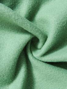 SHEIN 2pcs Young Girl Apricot Color Casual Sports Set Sweatshirt Outfit, Spring And Autumn