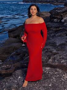 SHEIN VCAY Vestido de Navidad para mujer, Conjunto de vacaciones, Vestido de cumpleaños para mujer, Vestido de fiesta de Navidad, Vestido modesto de Navidad, Vestidos vintage para mujer, Vestido para citas, Vestido de punto, Vestido de Año Nuevo