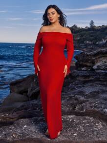 SHEIN VCAY Vestido de Navidad para mujer, Conjunto de vacaciones, Vestido de cumpleaños para mujer, Vestido de fiesta de Navidad, Vestido modesto de Navidad, Vestidos vintage para mujer, Vestido para citas, Vestido de punto, Vestido de Año Nuevo