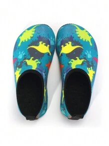 夏季儿童水鞋沙滩鞋游泳鞋儿童幼儿鞋恐龙男童鞋 - 彩色 - 查看 2