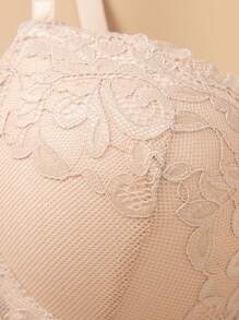 3pcs Lace Women's Underwire Bra Set - Multicolor - View 4