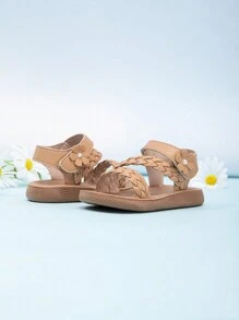 婴幼儿休闲舒适驼色凉鞋 - 駝色 - 查看 5