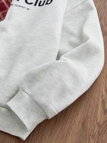 SWAVVY Pullover casual da uomo a maniche lunghe, maglia ampia e sciolta, modello a 2 in 1 con design da felpa