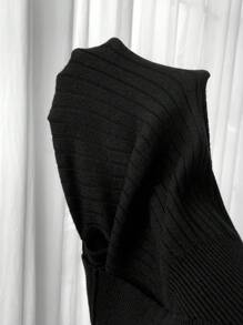 Calvaya Plus Size Solid Color Slim Fit Casual Sweater (Spring & Autumn) Knit Pullover Fall Winter Outfit
